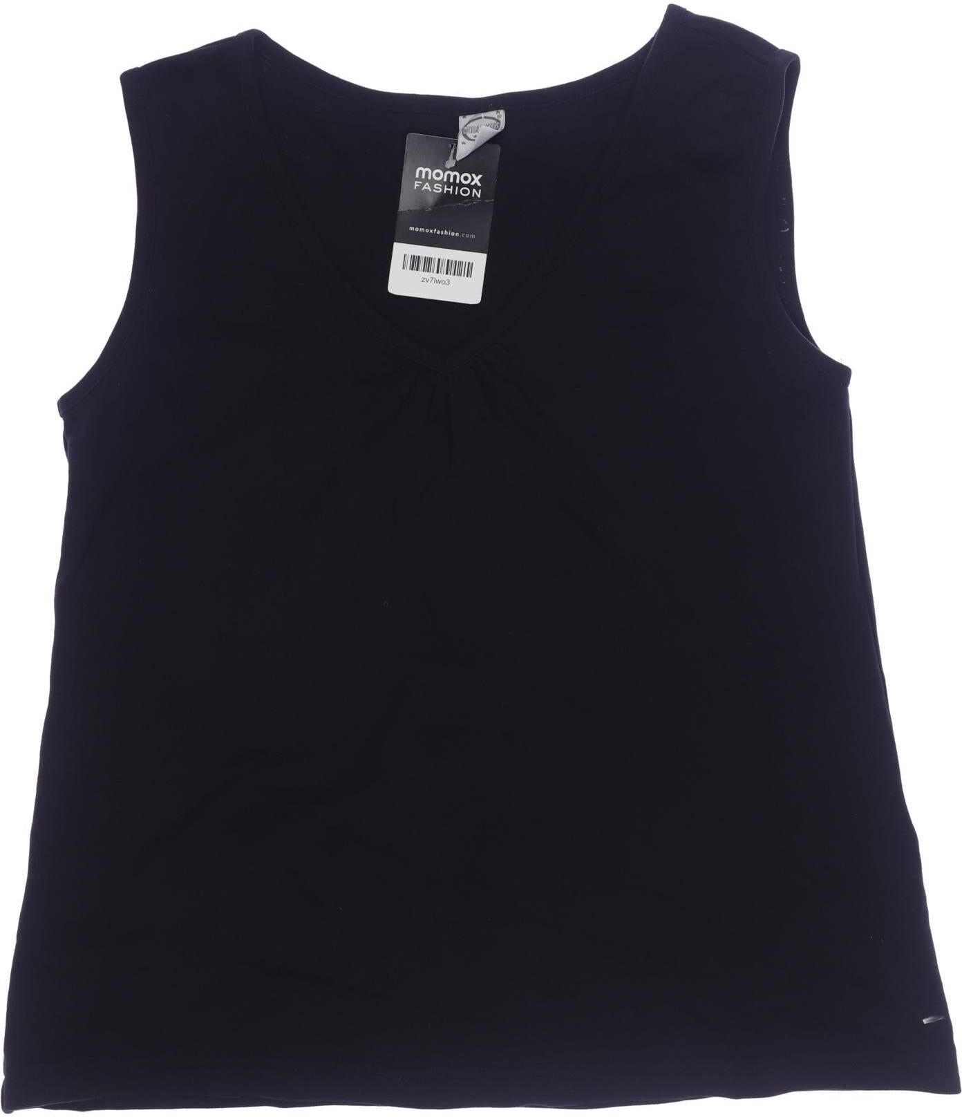 Second Hand Einzelstücke Damen Top, Schwarz, Gr. M, Baumwolle - Second Hand