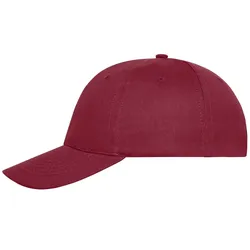 Basecap "MB6236" 6-Panel Bio-Baumwolle - burgundy