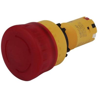 DECA CP2E-LVE01Q4R Notentsperrung, Stoptaster 24V DC/AC 8A IP66 1St.