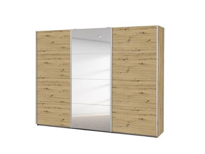 Rauch Möbelwerke Caracas Armoire à portes coulissantes\, Bois\, Chêne Artisan\, 271x210x62