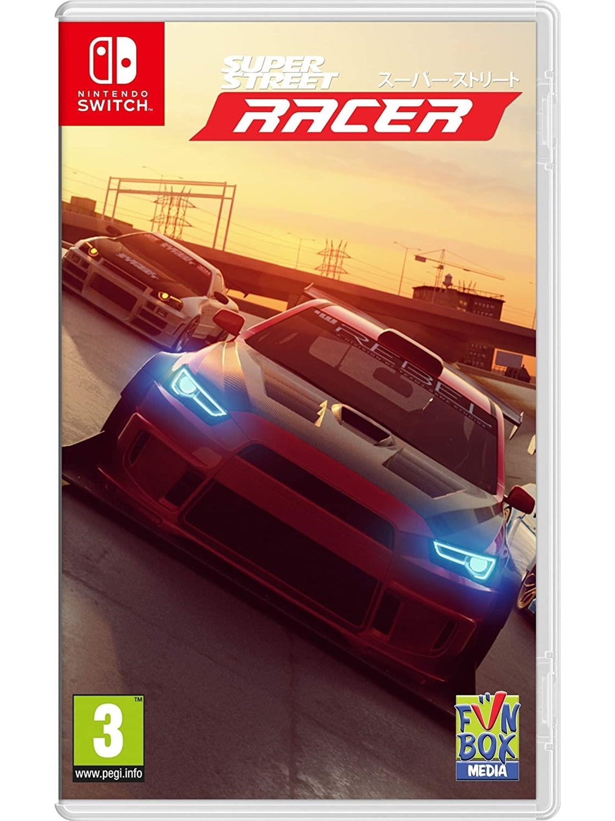Super Street Racer (Code in a Box) - Nintendo Switch - Rennspiel - PEGI 3