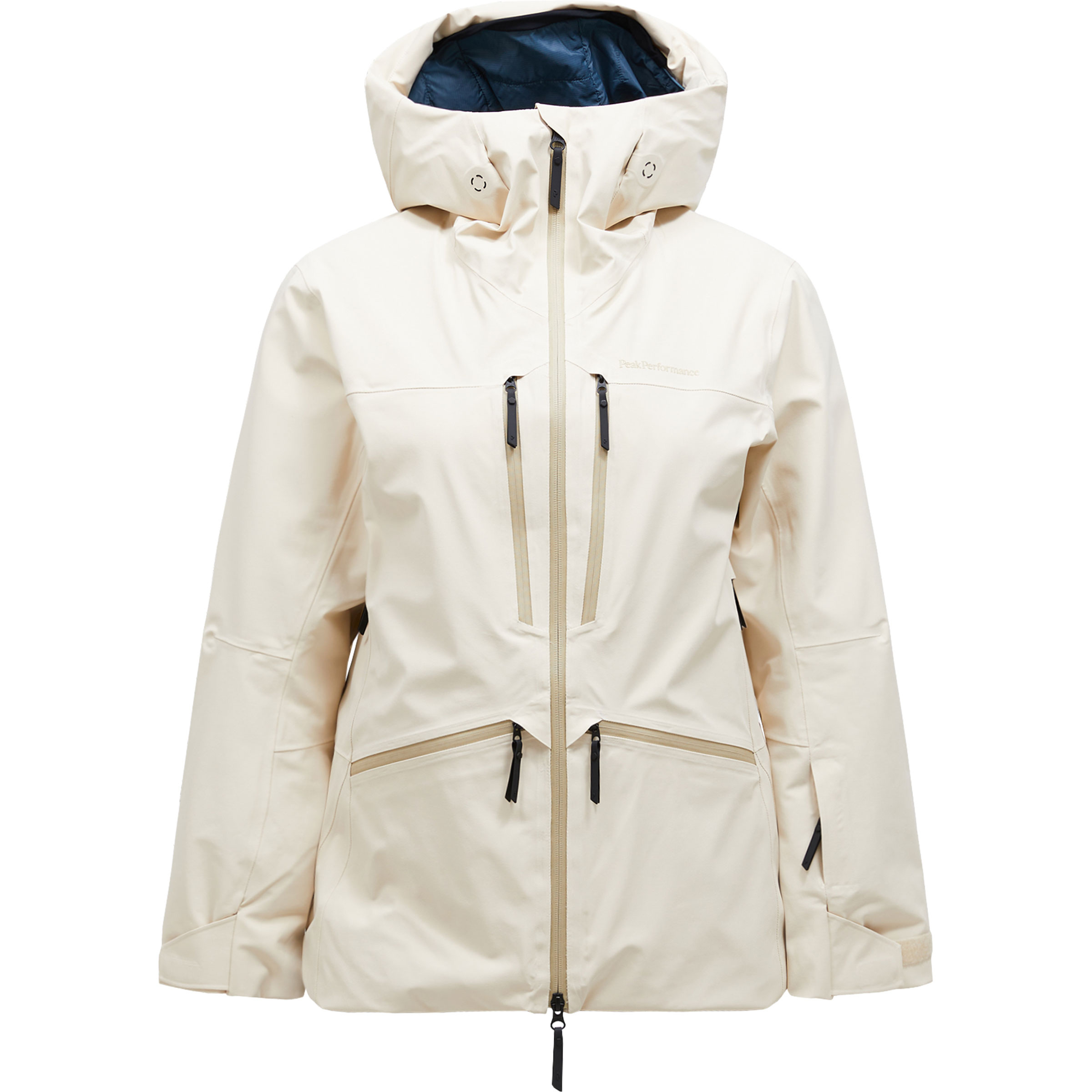 Peak Performance Whitelight APX Damen Isolationsjacke beige Größe S Skifahren | Freeride Isolierend Wasserabweisend