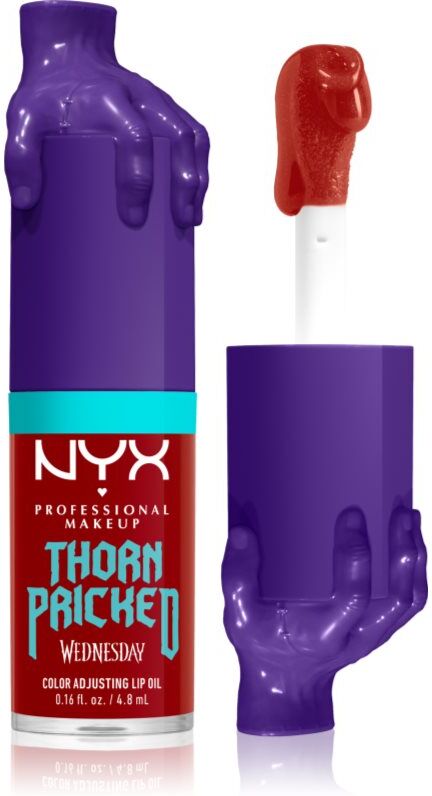 NYX Professional Makeup Wednesday Mystery Lip Oil lip oil shade 02 Thorn Pricked 4.8 ml