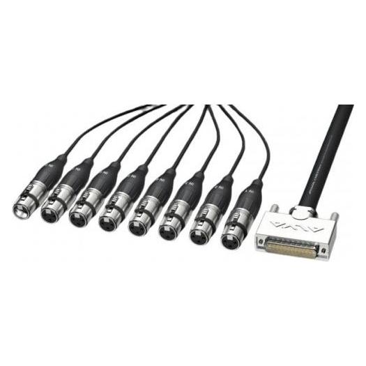 Alva D-Sub25 - 8x XLR (5 m, Multicore Kabel) (23323616)