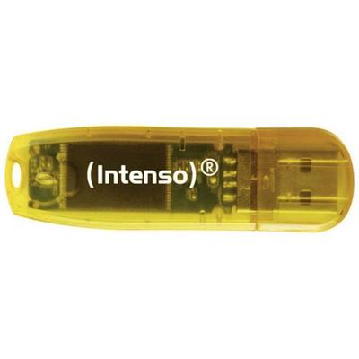 Intenso Rainbow Line USB-Stick 64 GB Orange (transparent) 3502490 USB-A (USB 2.0)