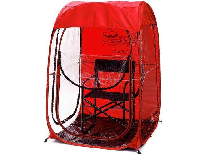 Tente pop-up simple ou double en PVC pour extérieur, pêche, observation de matchs de football, avec sac de transport