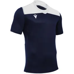 Macron, Herren, Sportshirt, jersey jasper (L), Weiss, Blau