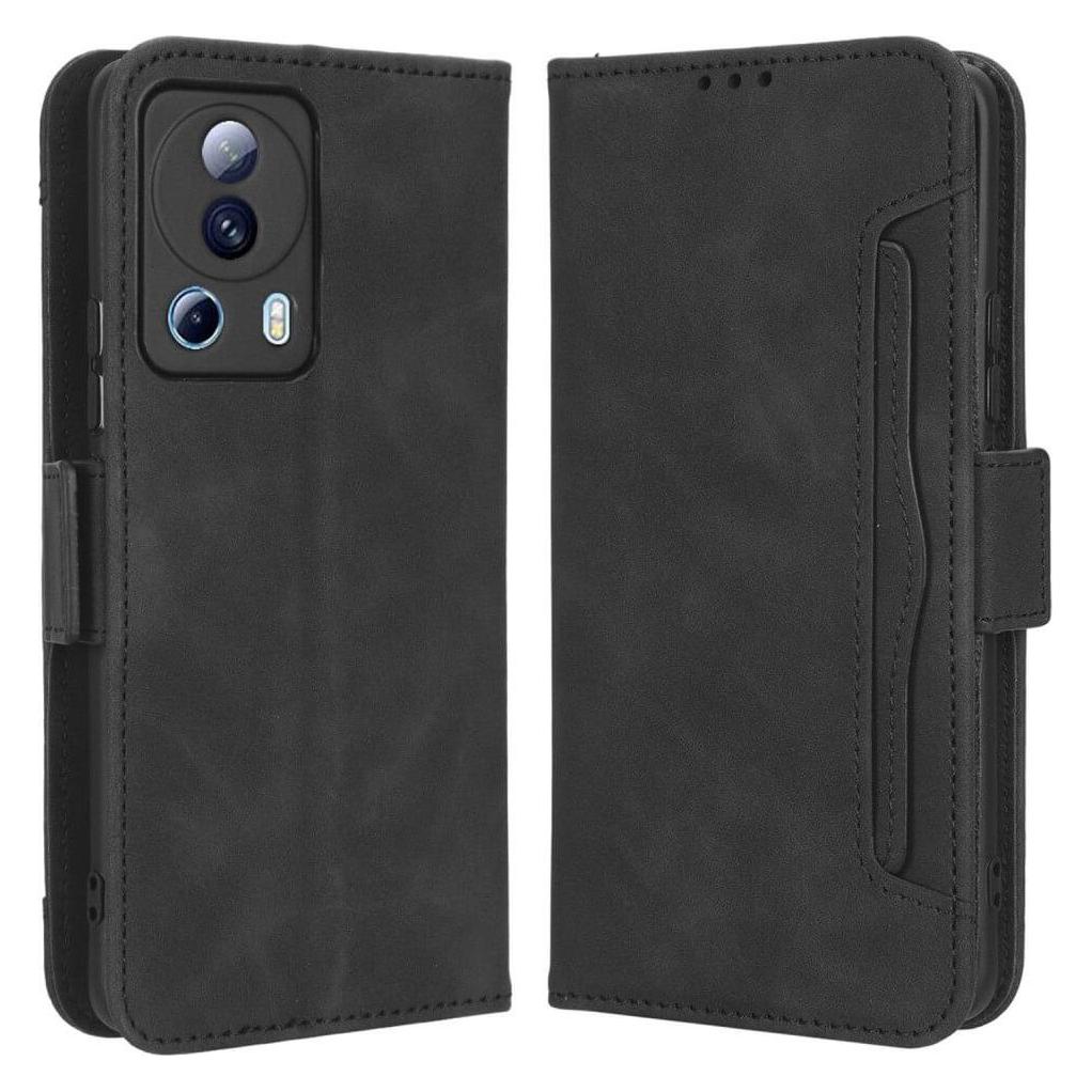 Cover-Discount Xiaomi 13 Lite - Etui mit vielen Kartenfächer schwarz (Xiaomi 13 Lite) (660123241A)