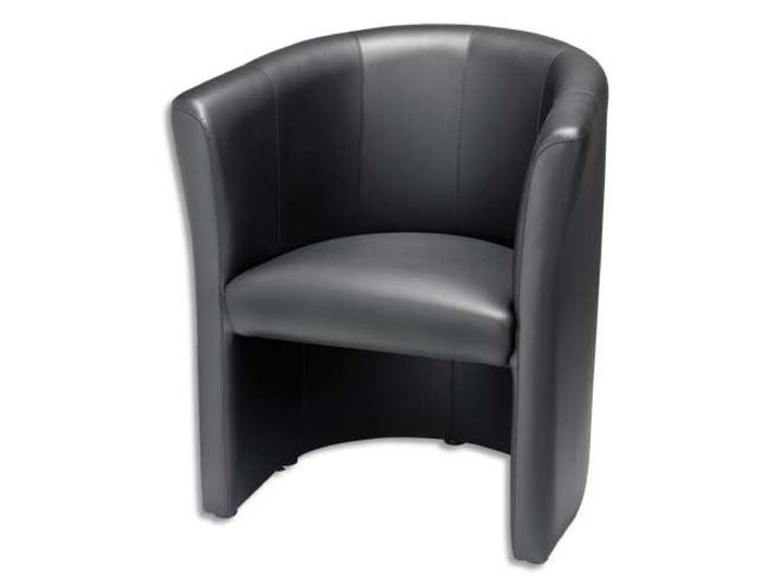 Fauteuil CLUB noire finition P.U