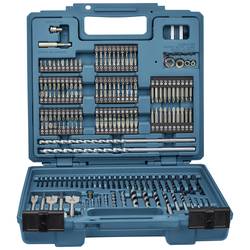 Makita E-11689 E-11689 256teilig Bohrer- und Bit-Sortiment Metall, Stein, Beton, Mauerwerk, Ziegel, Holz 1 mm, 1.5 mm, 2 mm, 2.5 mm, 3 mm, 3.2 mm, 3.5 mm, 4