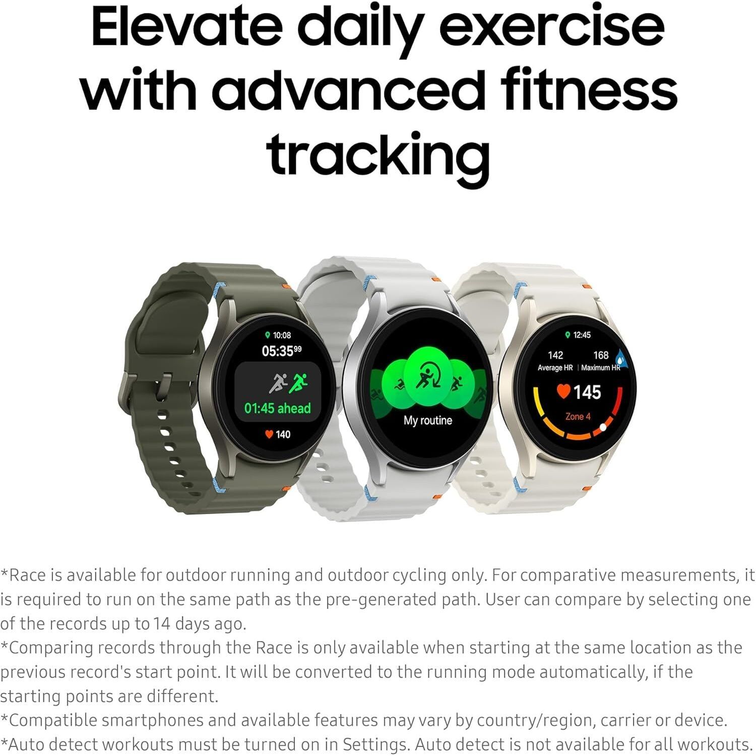 SAMSUNG Galaxy Watch7 40mm – Green, Bluetooth, Galaxy AI, Health & Fitness Tracking