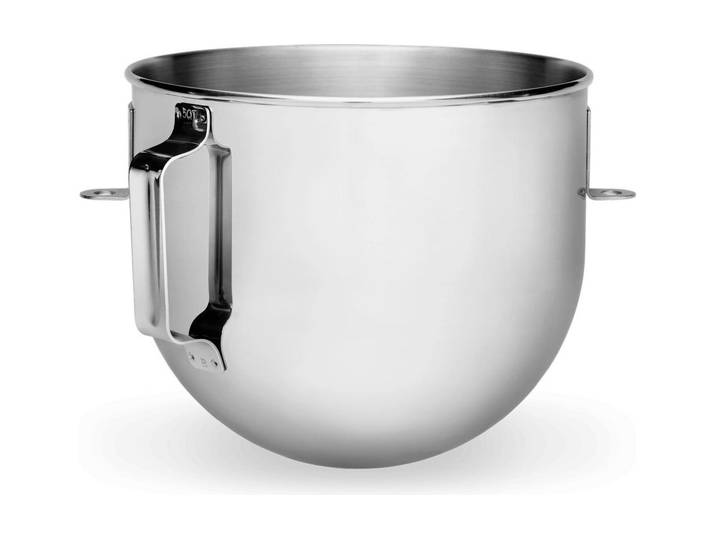 Schüssel KITCHENAID 5K5A2SB 4,8 l , silber, Edelstahl, Schüsseln, Schüssel