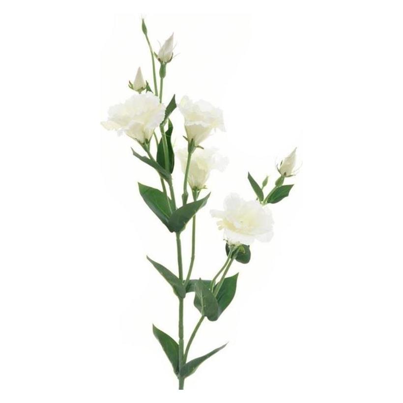 Kwiatydonice Artificial flower, eustomas, white, 85 cm (85 cm) (70296350)