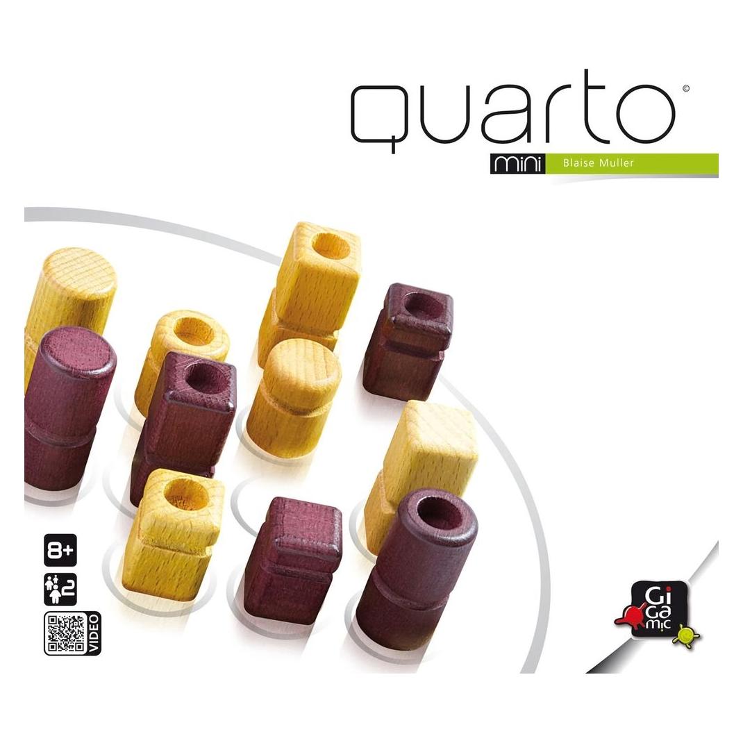 Gigamic Quarto Mini (Deutsch, Englisch, Französisch, Italienisch, 2 Spieler) (GIGD2005)