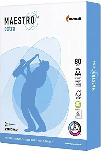 mondi Kopierpapier MAESTRO extra DIN A4 80 g/qm 500 Blatt