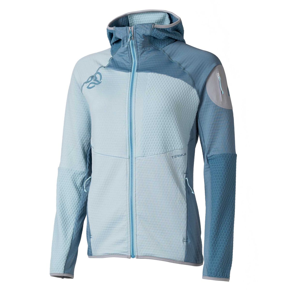 Ternua Ragger Hood Jacket W pastel blue (0534) S 1644187-0534-S