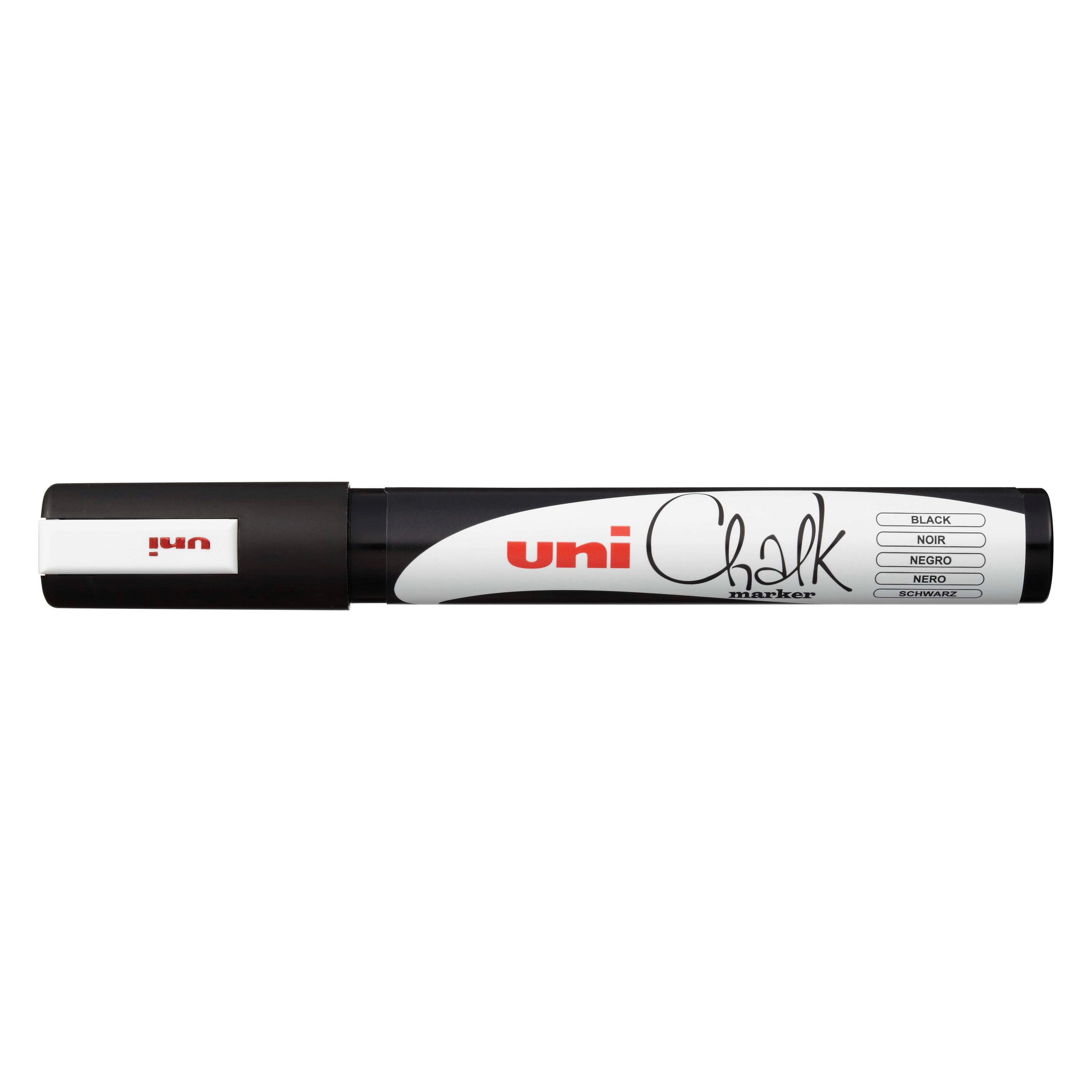 Uni-ball Kreide Marker (1x) (PWE5M SCHWARZ)