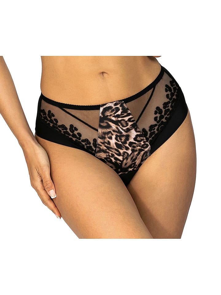Wiesmann Taillenslip "Vaiana" in Schwarz/ Braun - L