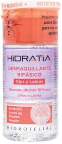 Hidrotelial HIDRATIA DESMAQUILHANTE BIFÁSICO OLHOS E LÁBIOS 150ml