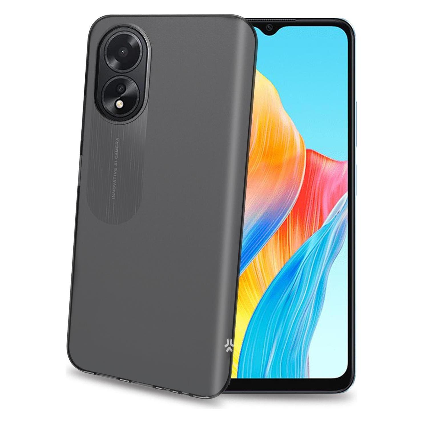 Celly Cover für Oppo A18 A38 Schwarz (Oppo A18, Oppo A38) (GELSKIN1090BK)