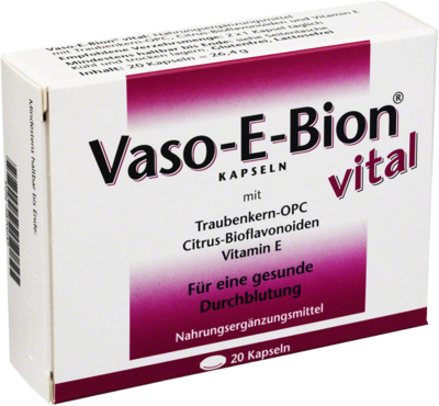 Rodisma-Med Pharma GmbH VASO-E-BION vital Kapseln 25,6 g 05870237