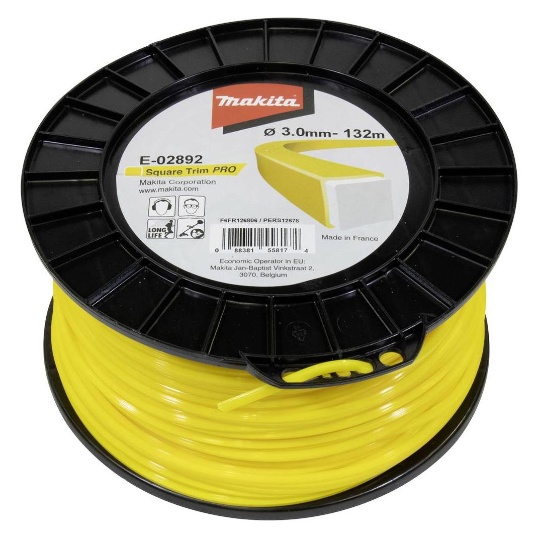 Makita Mähfaden 4kant 3,0mmx132m (Rasentrimmer) (E-02892)