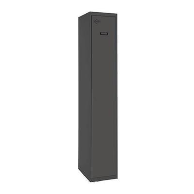 Proregal Spind AMEGO | HxBxT 180x40x50cm | 1 Abteil | Grundmodul | Anthrazit-Anthrazit
