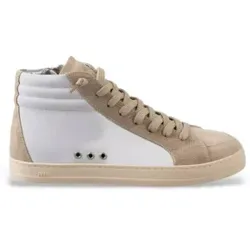 P448 für Damen. F25SKATE60 Leder-Sneaker Skate 60 weiß (37), Wohnung, Reißverschluss, Lässig