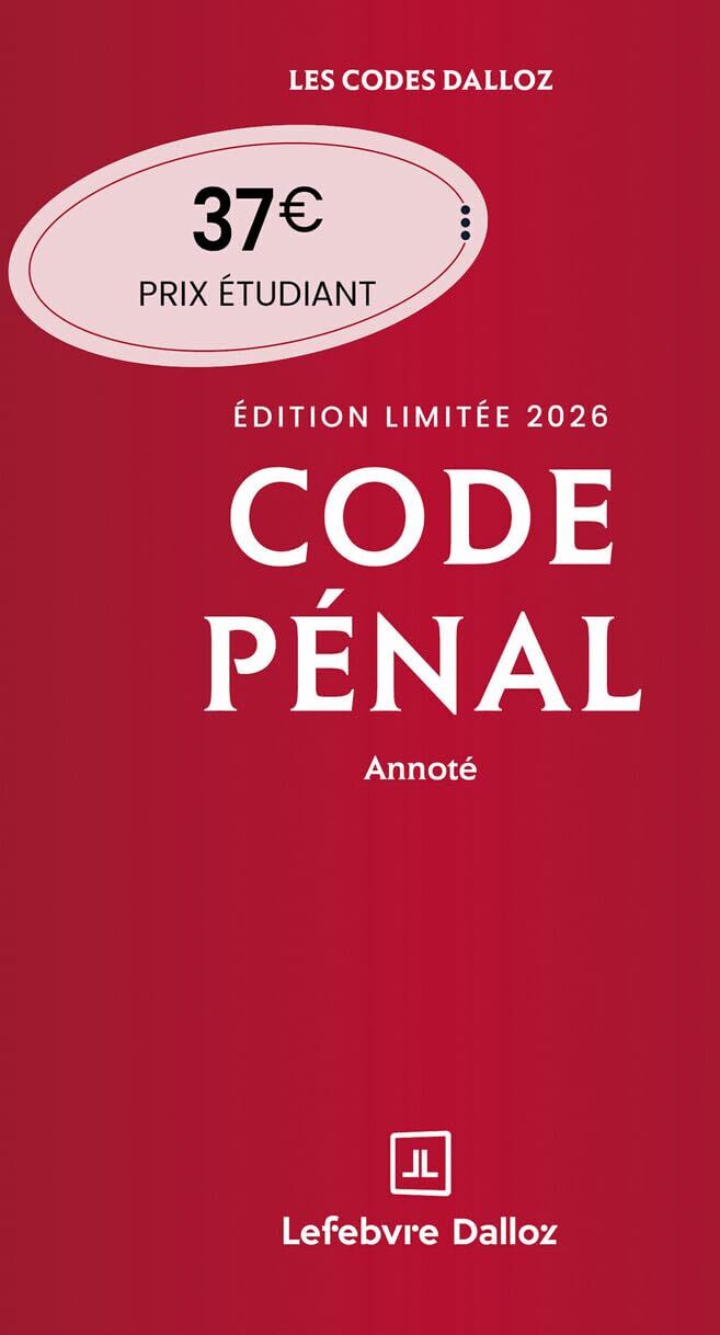 Yves Mayaud - Code pénal 2026, annoté - Preis vom 13.10.2026 19:28:25 h