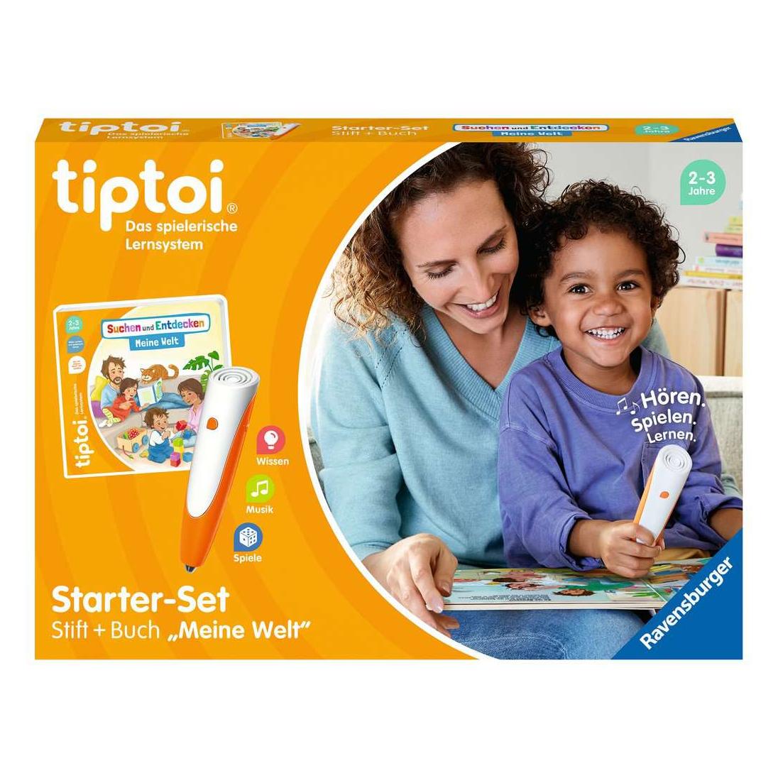 tiptoi Starter-Set: Stift und Bilderbuch Meine Welt (Deutsch, 2 - 3 Jahre) (00.000.112)