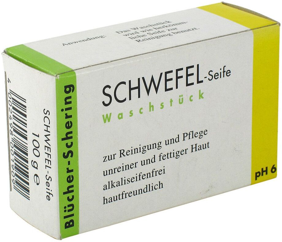 Schwefel Seife Blücher Schering