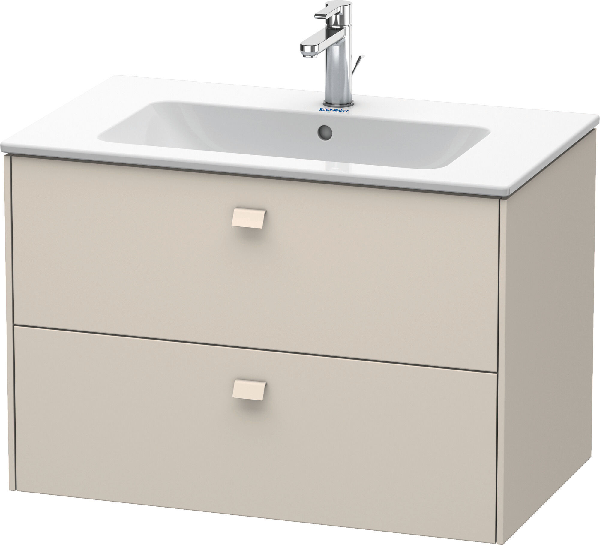 Brioso Duravit BR410209191 820x553 mm, Taupe , 2 tiroirs