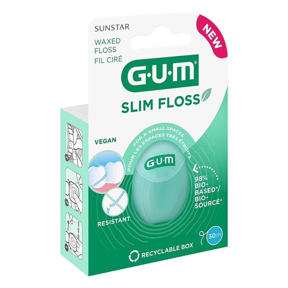 Sunstar Deutschland GmbH Gum Slim Floss Zahnseide 30 m 20624932