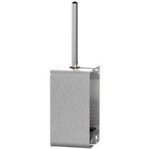 CWS WC-Bürste ObjectLine C707900, silber, mit Kunststoffborsten & Edelstahl-Bürstenhalter