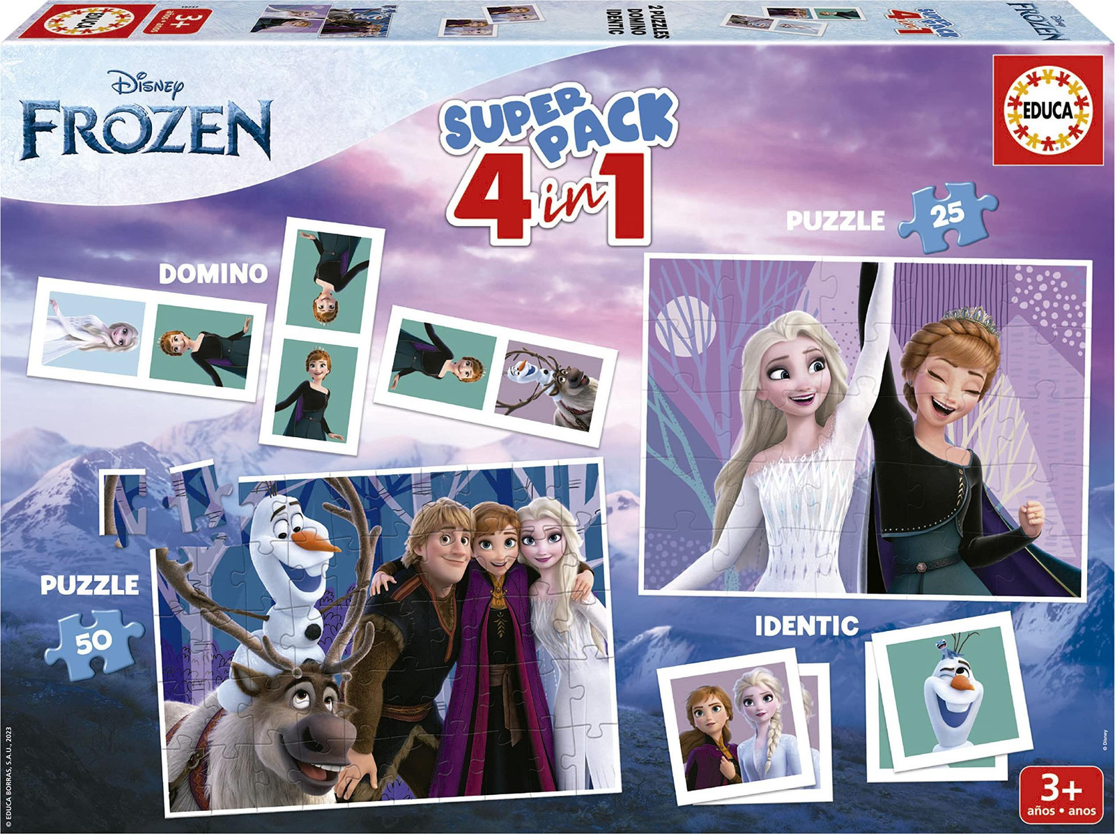 Educa Disney Frozen Superpakket 4-in-1