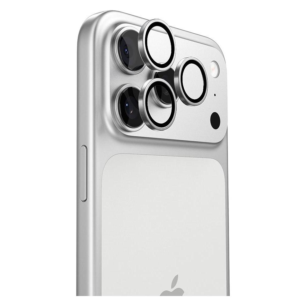 Torras - Lensguard Camera Protector - iPhone 17 Pro / iPhone 17 Pro Max - Silver (Apple iPhone 17 Pro, Apple iPhone 17 Pro Max) (68893200)