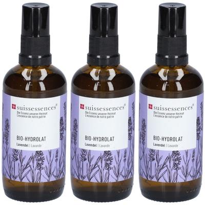 Suissessences Bio-Hydrolat Lavendel Spr 100 ml x3 3x100 Spray