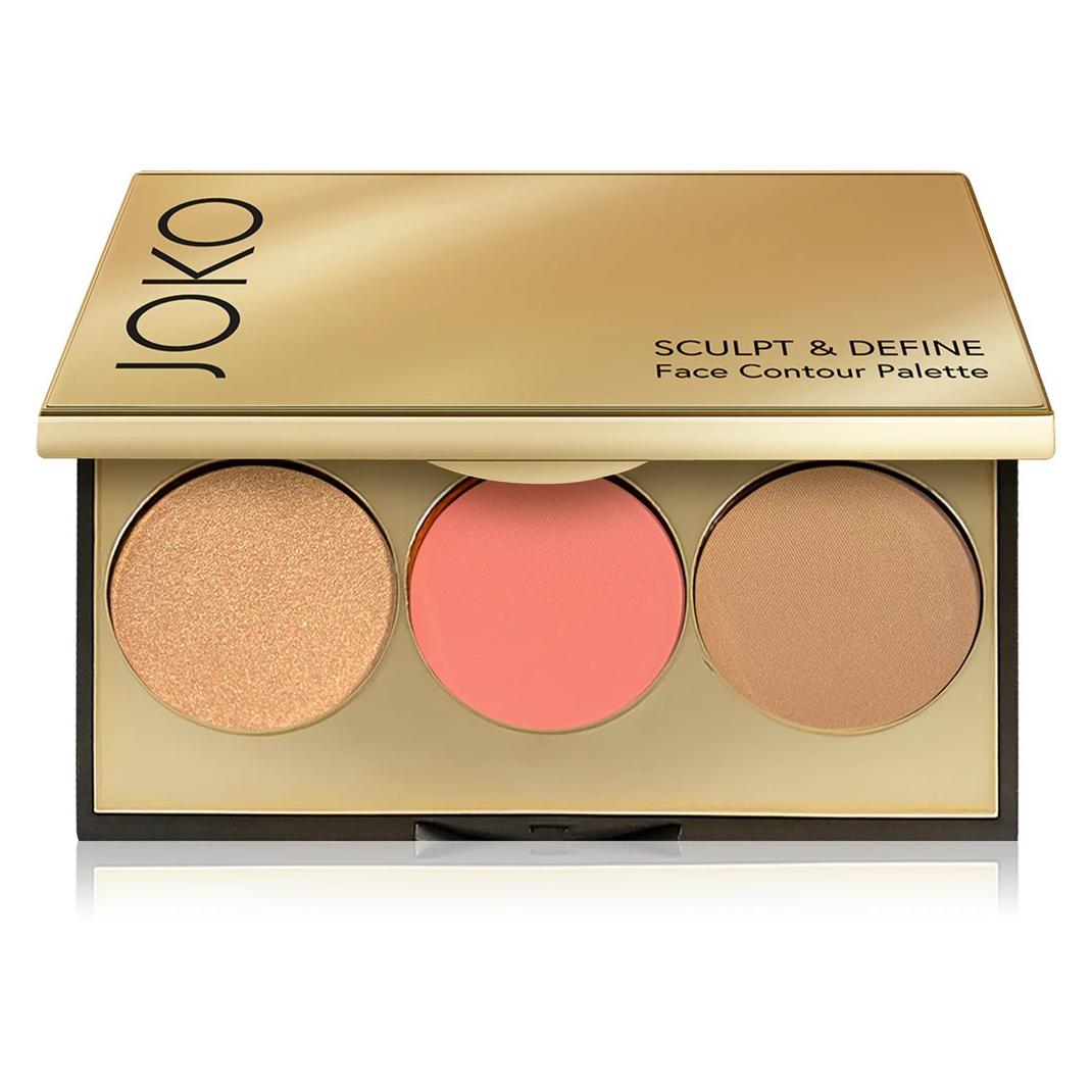 Jokon Sculpt & Define Konturpalette (01 Sunkissed Glow, Bronzer, Highlighter, 8 g) (68334815)