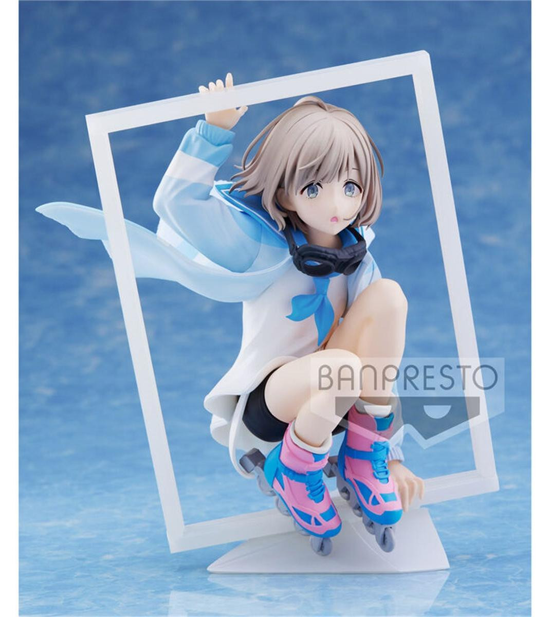 Banpresto The Idolmaster Shiny Colors Figuur Asahi Serizawa Windy-versie, 13 cm
