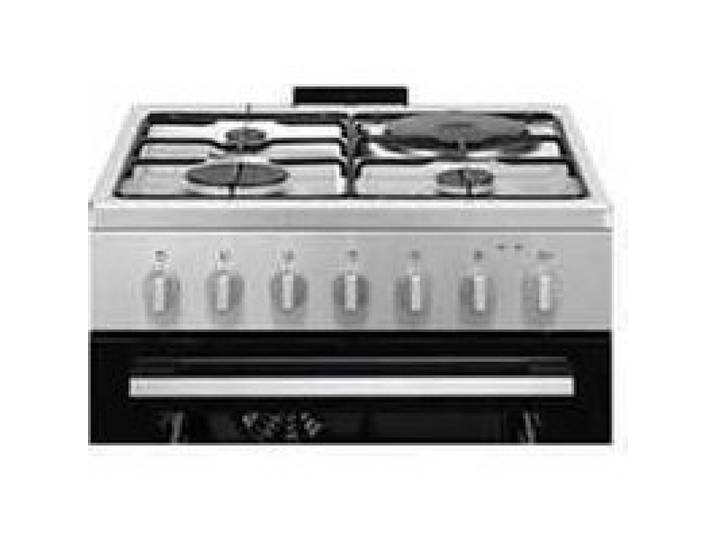 Cuisinière mixte - ELECTROLUX - LKM660022X - 60x60 cm - 3 gaz + 1 électrique four 58 L - SteamBake & AquaClean
