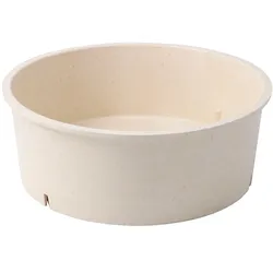 greenbox - Mehrweg-Schalen "Häppy Bowl®" 1000 ml, Ø 185 mm, Cashew / creme-weiß, 10 St.