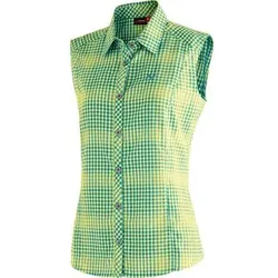 MAIER SPORTS Damen Bluse PALOMA Da-o. Arm, Größe 46 in Grün Grün