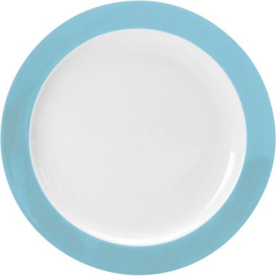 COLOURS Dessertteller (mit Fahne) - (Ø 20 cm) - Hellblau, 6er Set