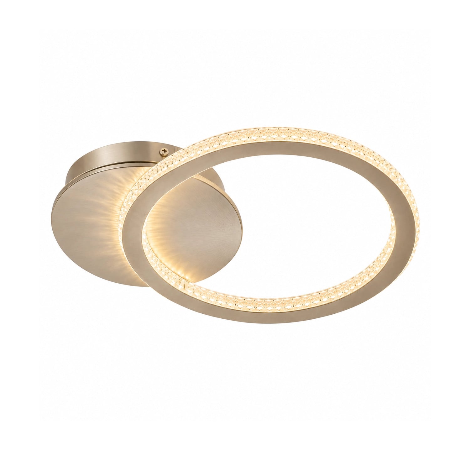 Searchlight Specs Plafondlamp Gold/Brass Ø 45 cm