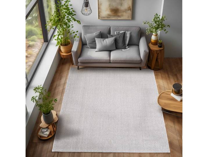 Tapis de salon - NAZAR RUGS - MORELIA - Silver - 120x170 cm