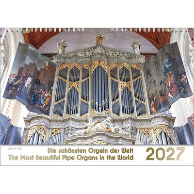 Der Orgelkalender, ein Musik-Kalender 2027, DIN A4