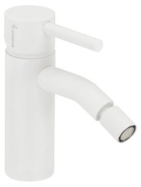 Herzbach DEEP WHITE Bidet-Einlochbatterie ohne Ablauf Weiß matt