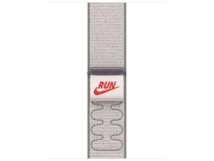 Apple - Bracelet 42 Mm Sport Nike Gris Voilé