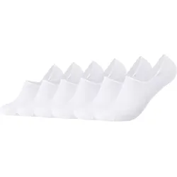 CAMANO Herren Socken Online comfort Footies 6p, Größe 43-46 in Weiß Weiß