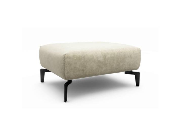Sensoo Hocker Cosy, Natur, Metall, 90x70x46 cm, Stoffauswahl, Wohnzimmer, Hocker, Sitzhocker